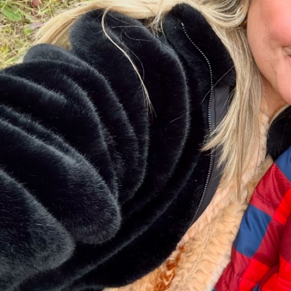 ZARA Faux Fur Jacket - Picture 7 of 12
